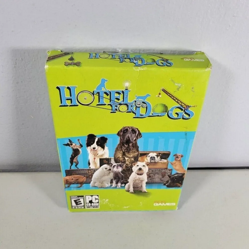 Hotel for Dogs PC Video Game CD ROM Software 505 Games Rated E 2009